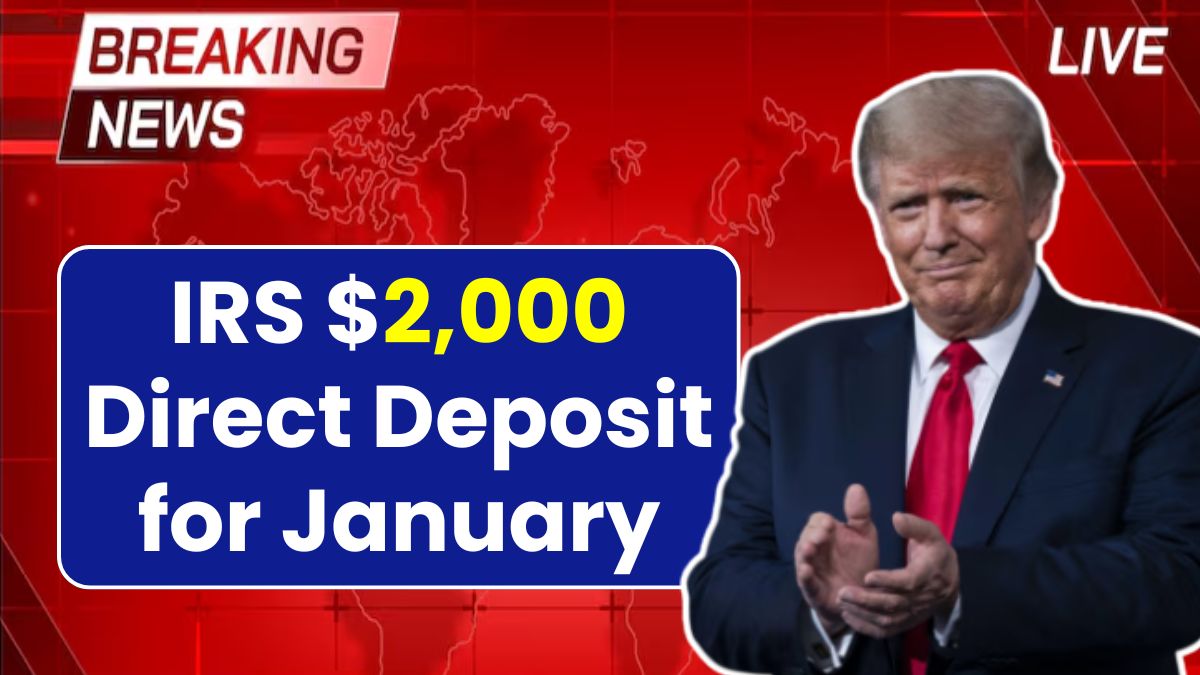 IRS $2000 Direct Deposit